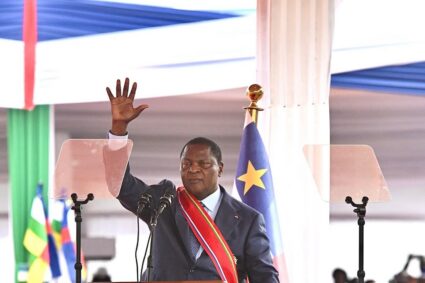 Le Président Touadéra investi premier Président de la 7eme République