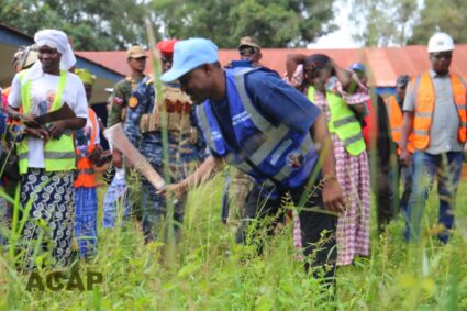 Berbérati : le ministre Hassane Bouba Ali supervise l’opération Kwa ti Kodro au lycée Barthélemy Boganda