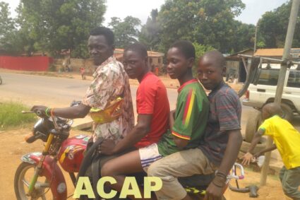 Les conducteurs de motos-taxis face au respect de la réglementation à Bangui